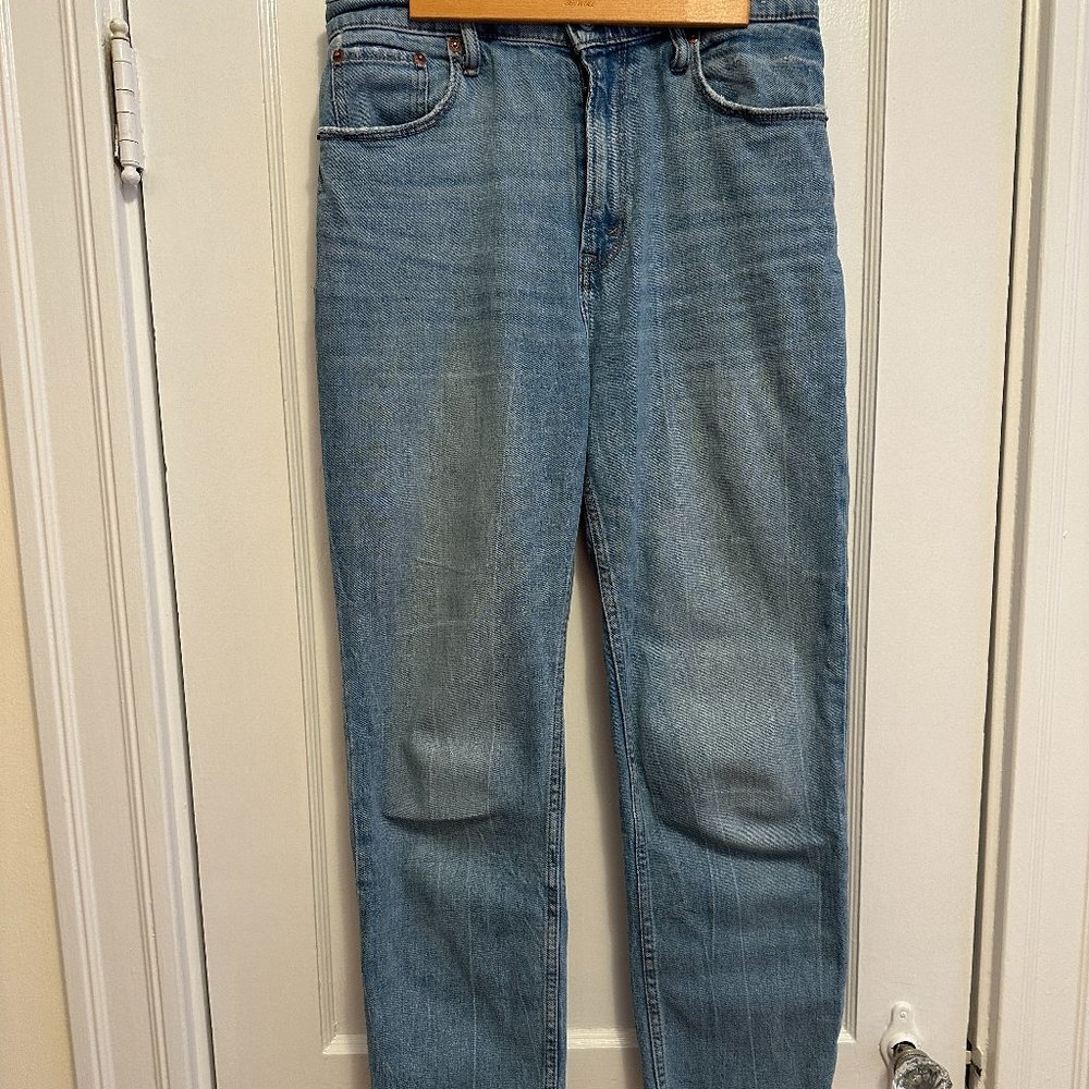 Abercrombie and Fitch Ankle Straight Ultra High Rise